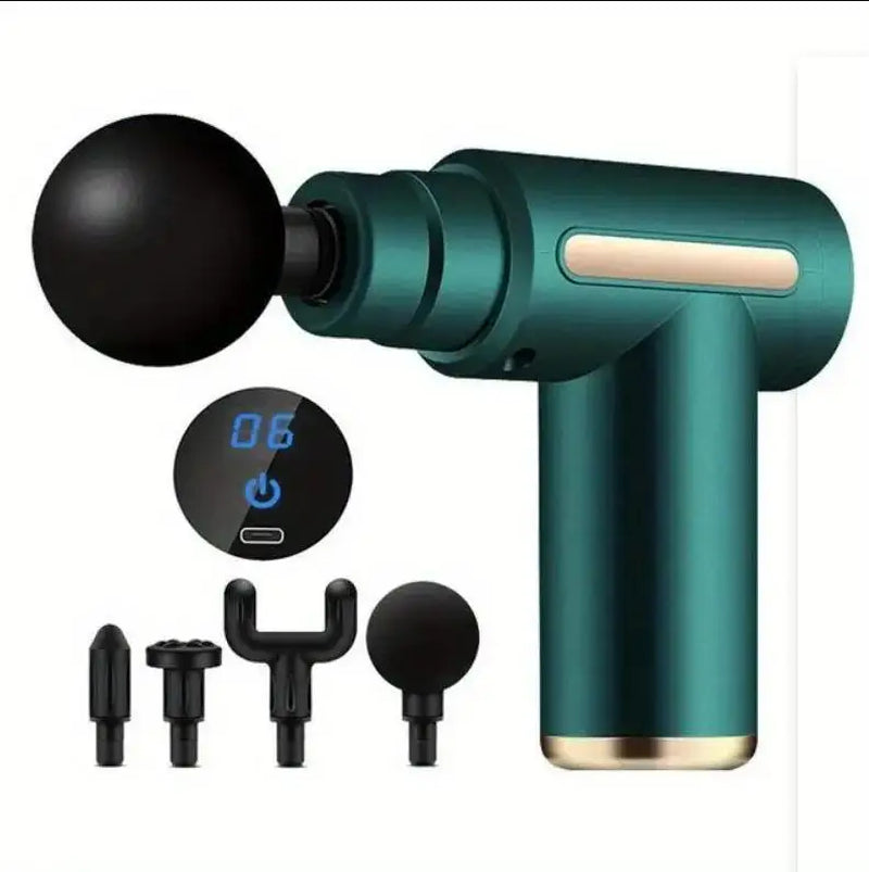 Mini Muscle Massage Gun Protable Body Massager Deep Handheld Percussion Massager for Body Back and Neck Leg